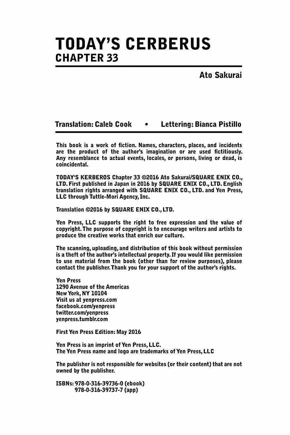 Kyou No Cerberus - Chapter 33 - Trang 40