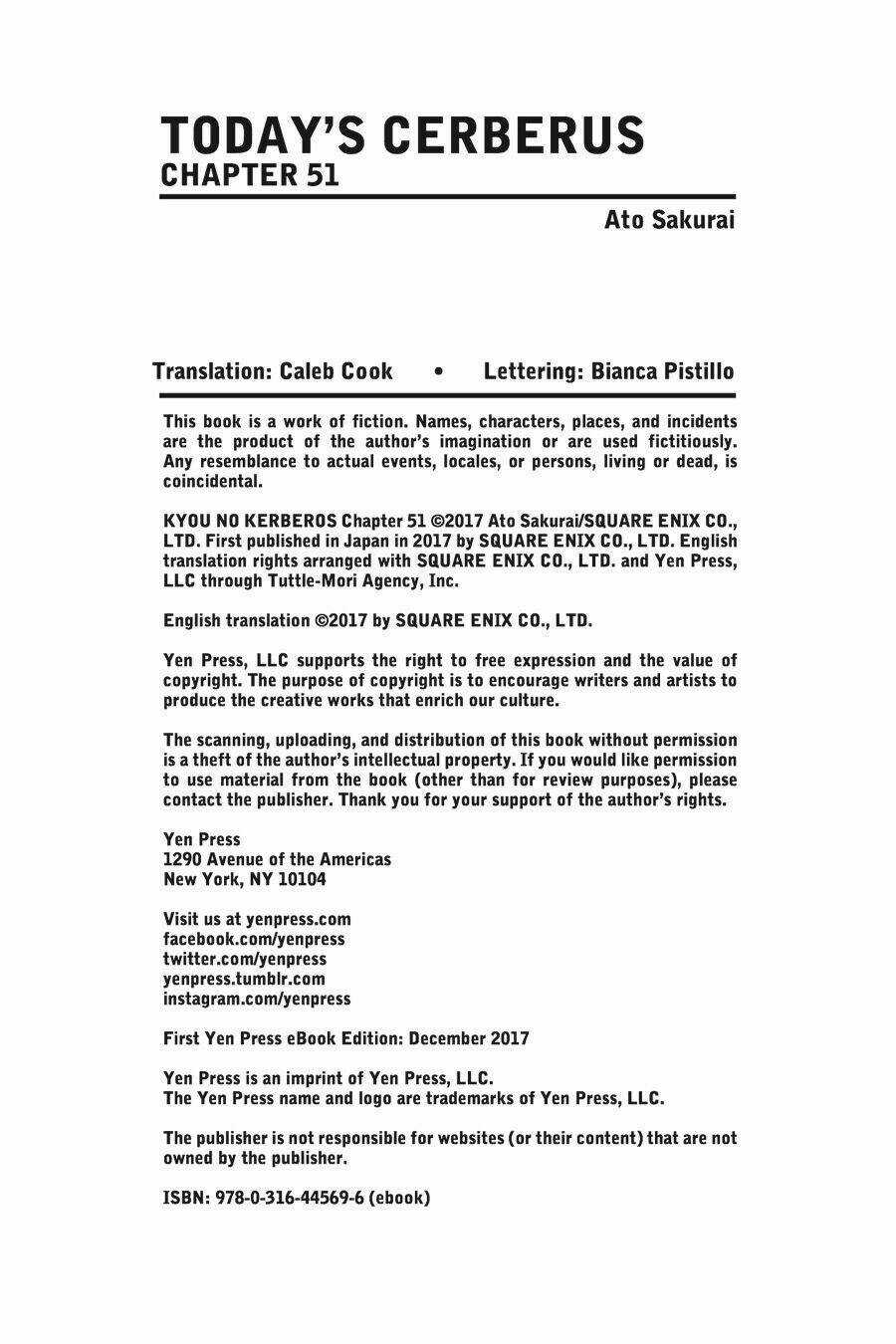 Kyou No Cerberus - Chapter 51 - Trang 41