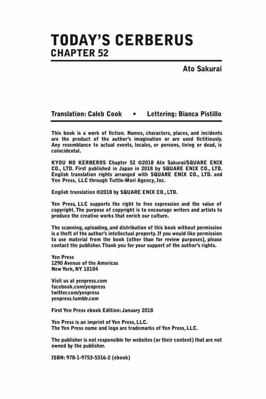 Kyou No Cerberus - Chapter 52 - Trang 41