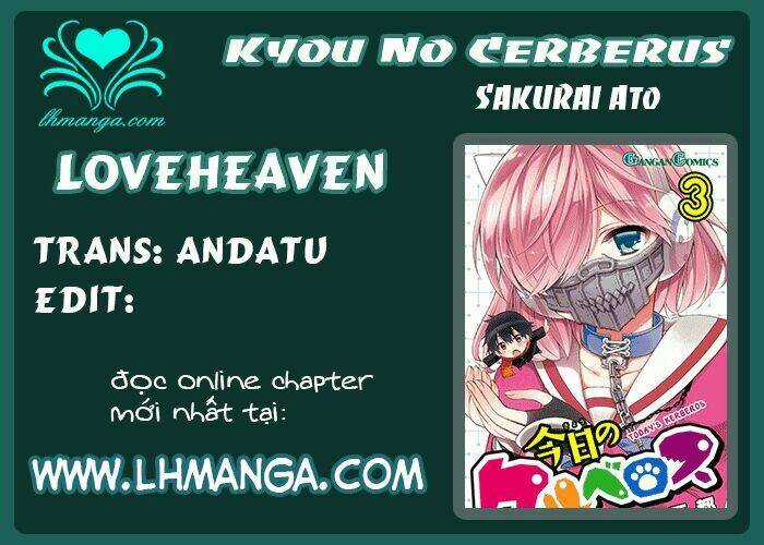 Kyou No Cerberus - Chapter 7 - Trang 1