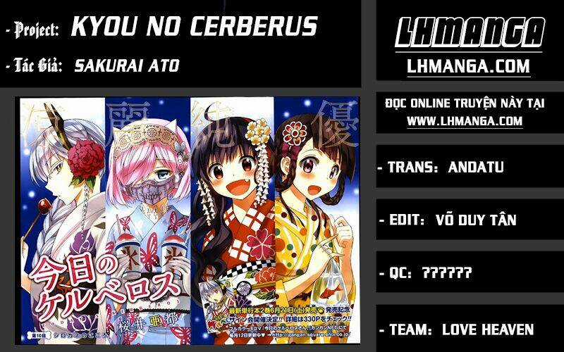 Kyou No Cerberus - Chapter 8 - Trang 2