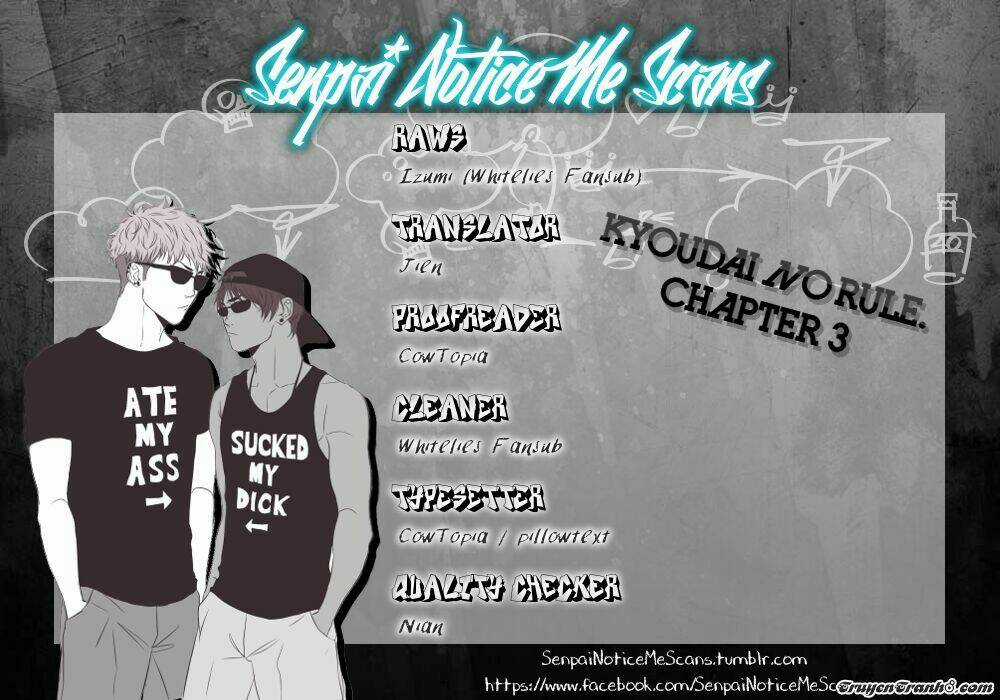 Kyoudai No Rule - Chapter 3 - Trang 1