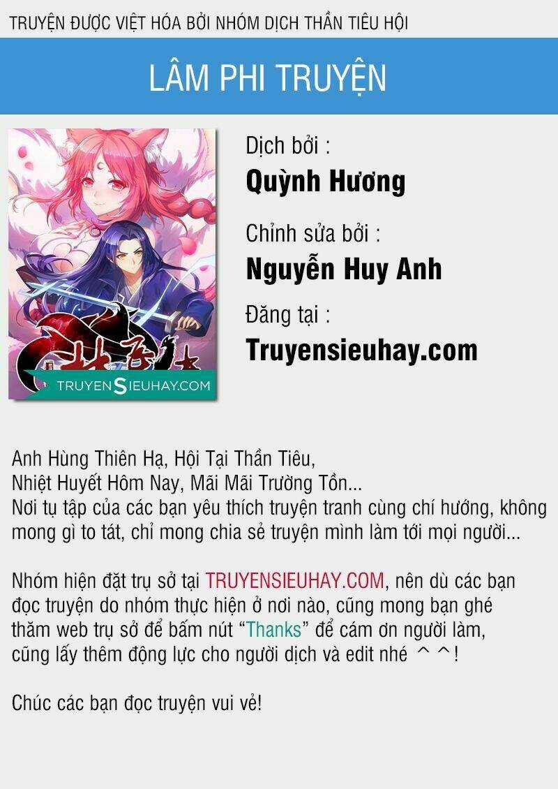 Lâm Phi Truyện - Chapter 1 - Trang 1