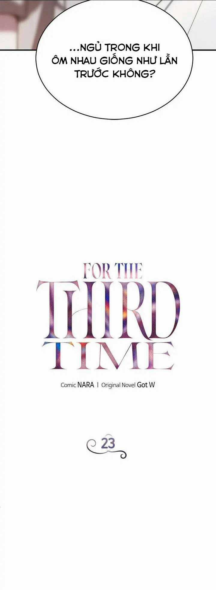 Lần Thứ Ba - Chapter 23 - Trang 20
