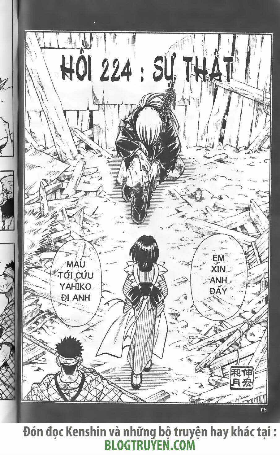 Lãng Khách Kenshin - Chapter 224 - Trang 4