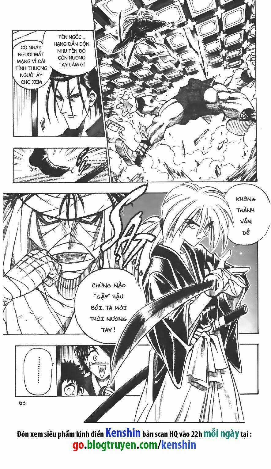 Lãng Khách Kenshin - Chapter 69 - Trang 20