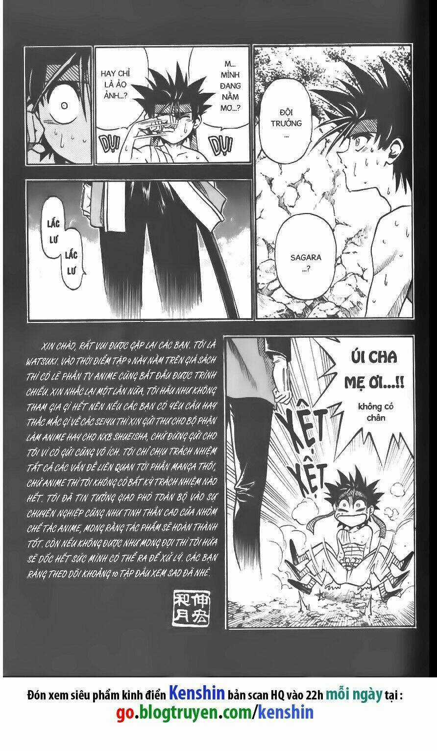 Lãng Khách Kenshin - Chapter 73 - Trang 10