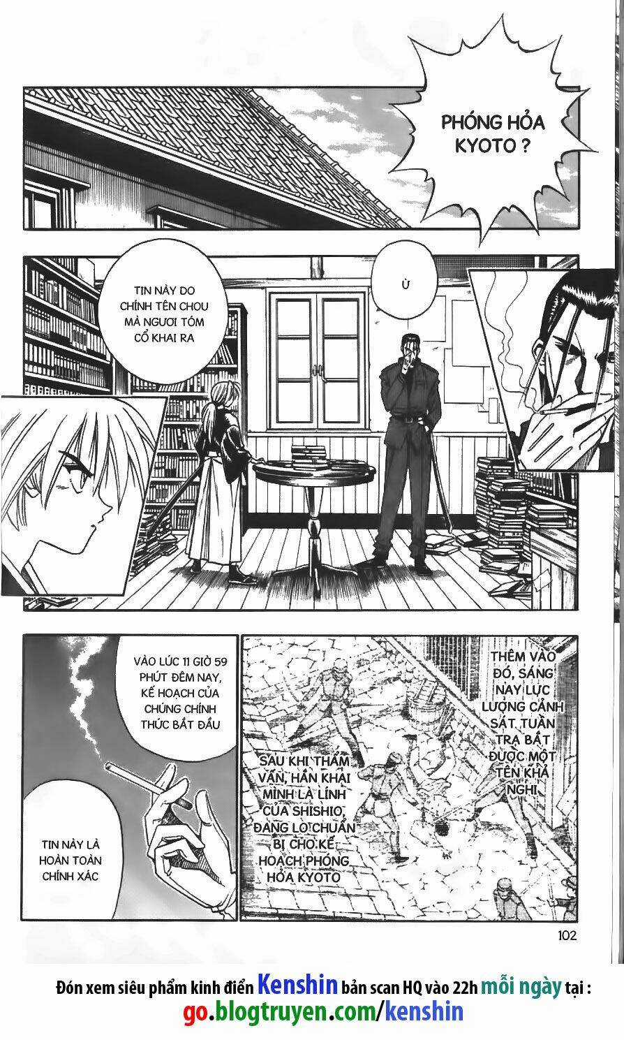 Lãng Khách Kenshin - Chapter 98 - Trang 12