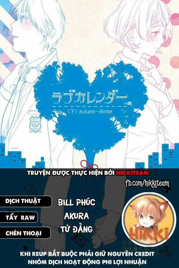 Lịch Tình Yêu - Chapter 1 - Trang 1