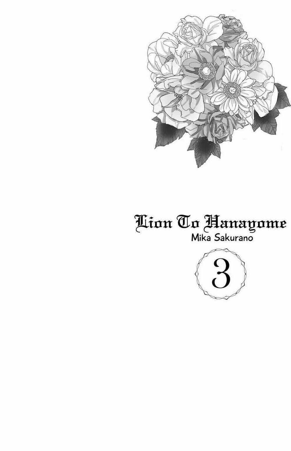Lion to Hanayome - Chapter 9 - Trang 3