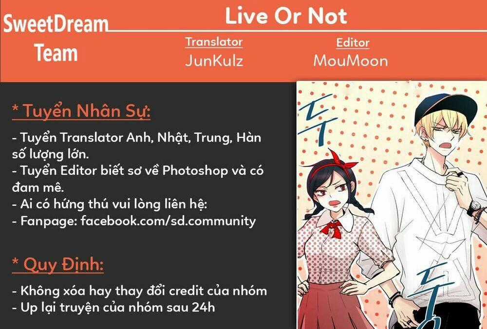 Live or Not - Chapter 0 - Trang 1