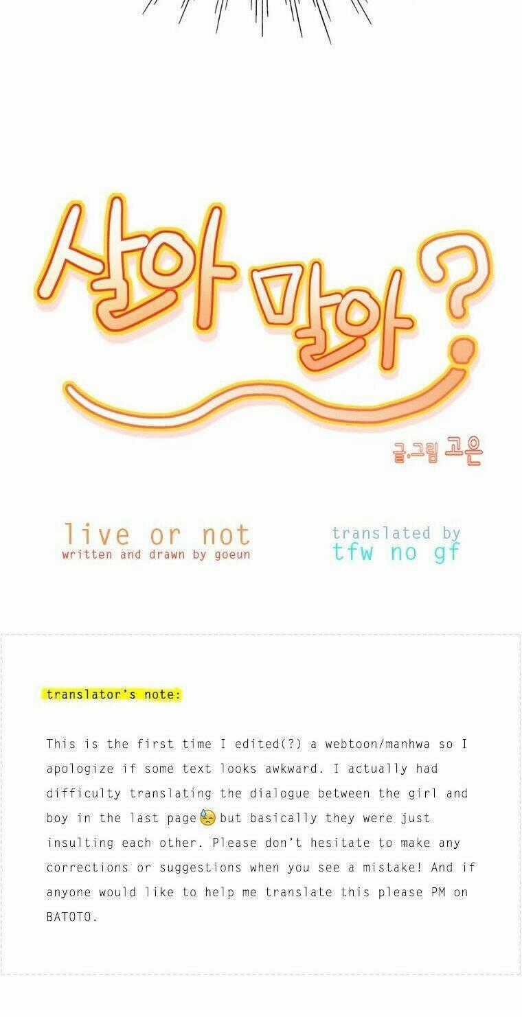 Live or Not - Chapter 1 - Trang 9