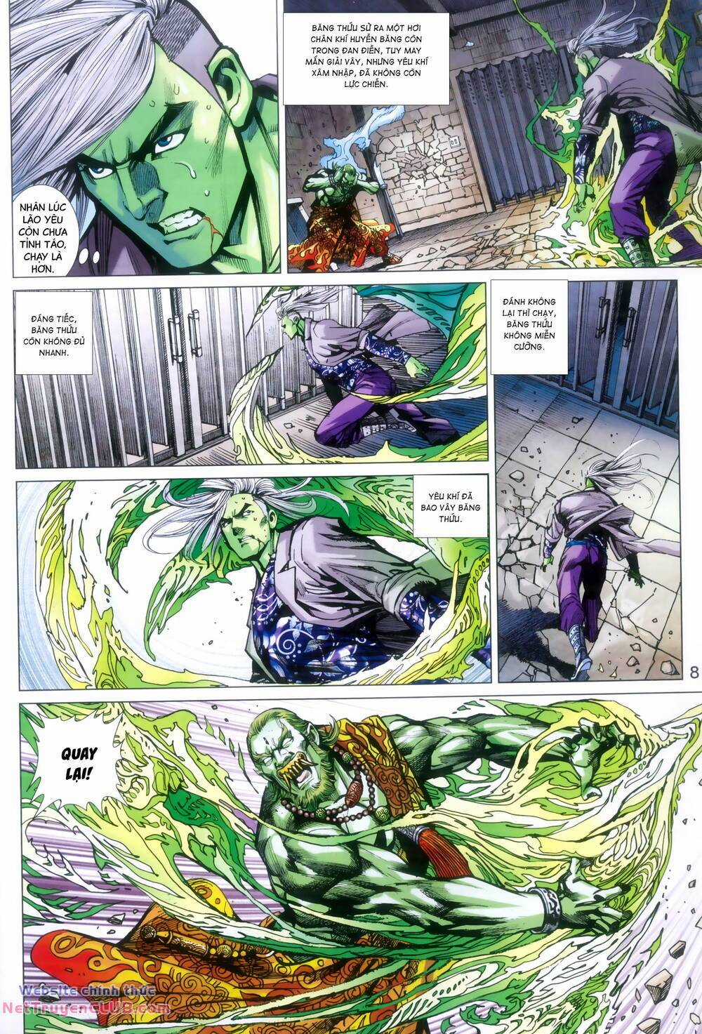 Long Hổ 5 Thế 3 Thế Cừu - Chapter 101 - Trang 8