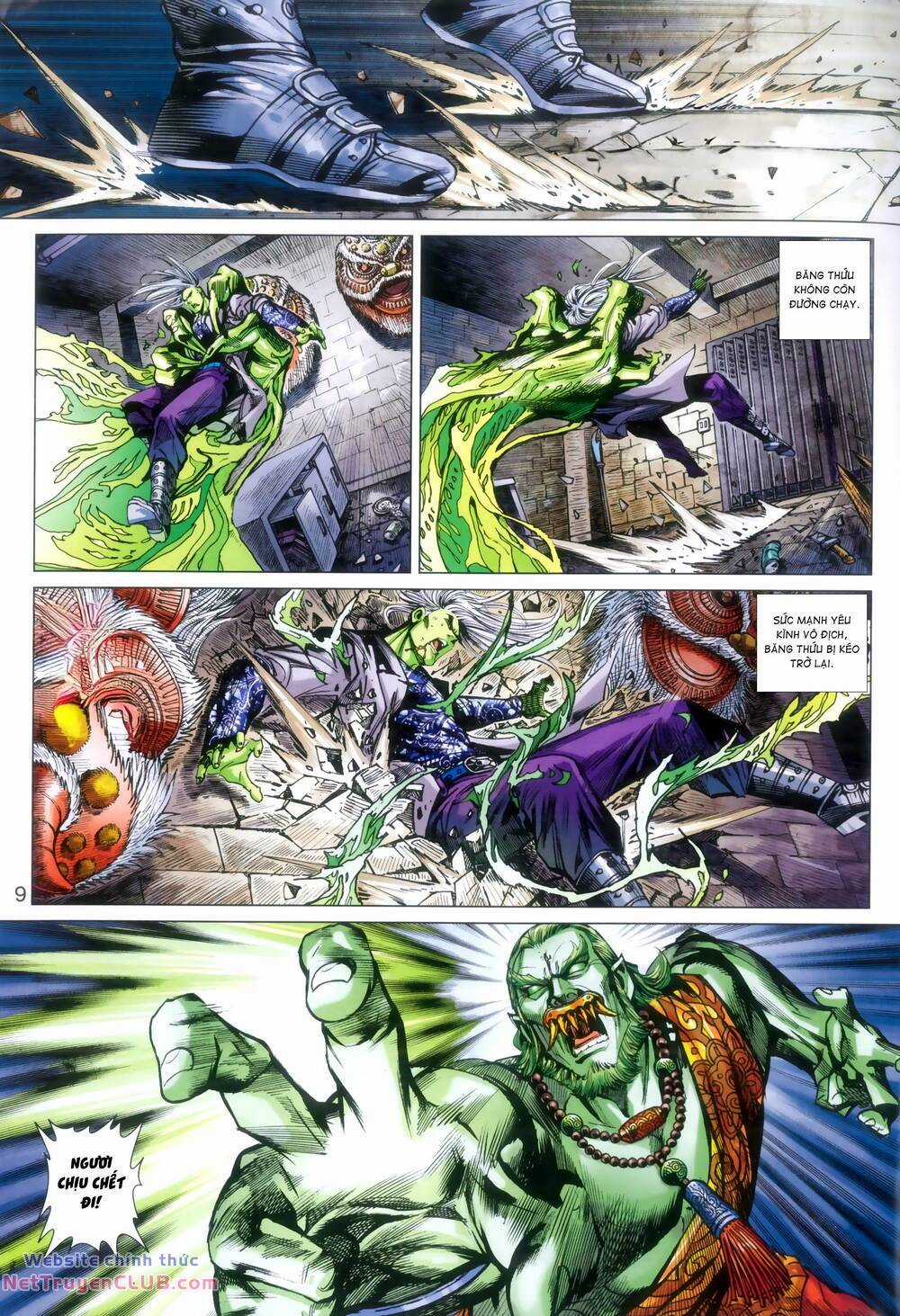 Long Hổ 5 Thế 3 Thế Cừu - Chapter 101 - Trang 9