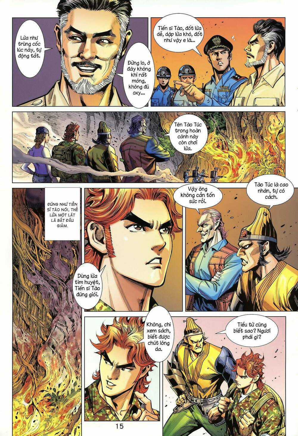 Long Hổ 5 Thế 3 Thế Cừu - Chapter 13 - Trang 15