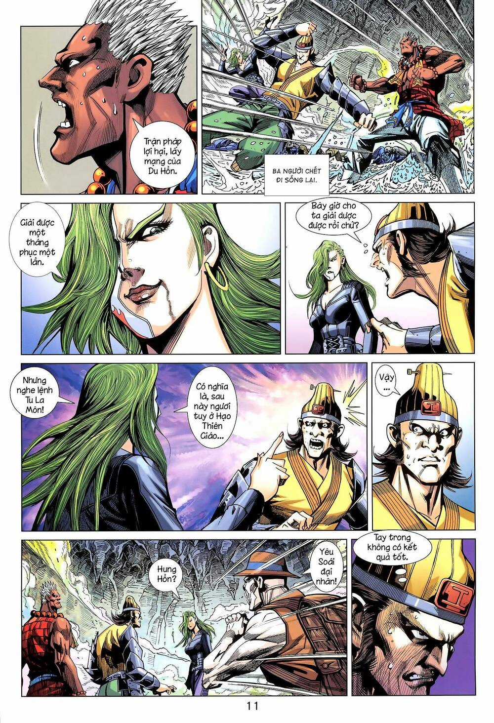 Long Hổ 5 Thế 3 Thế Cừu - Chapter 21 - Trang 11