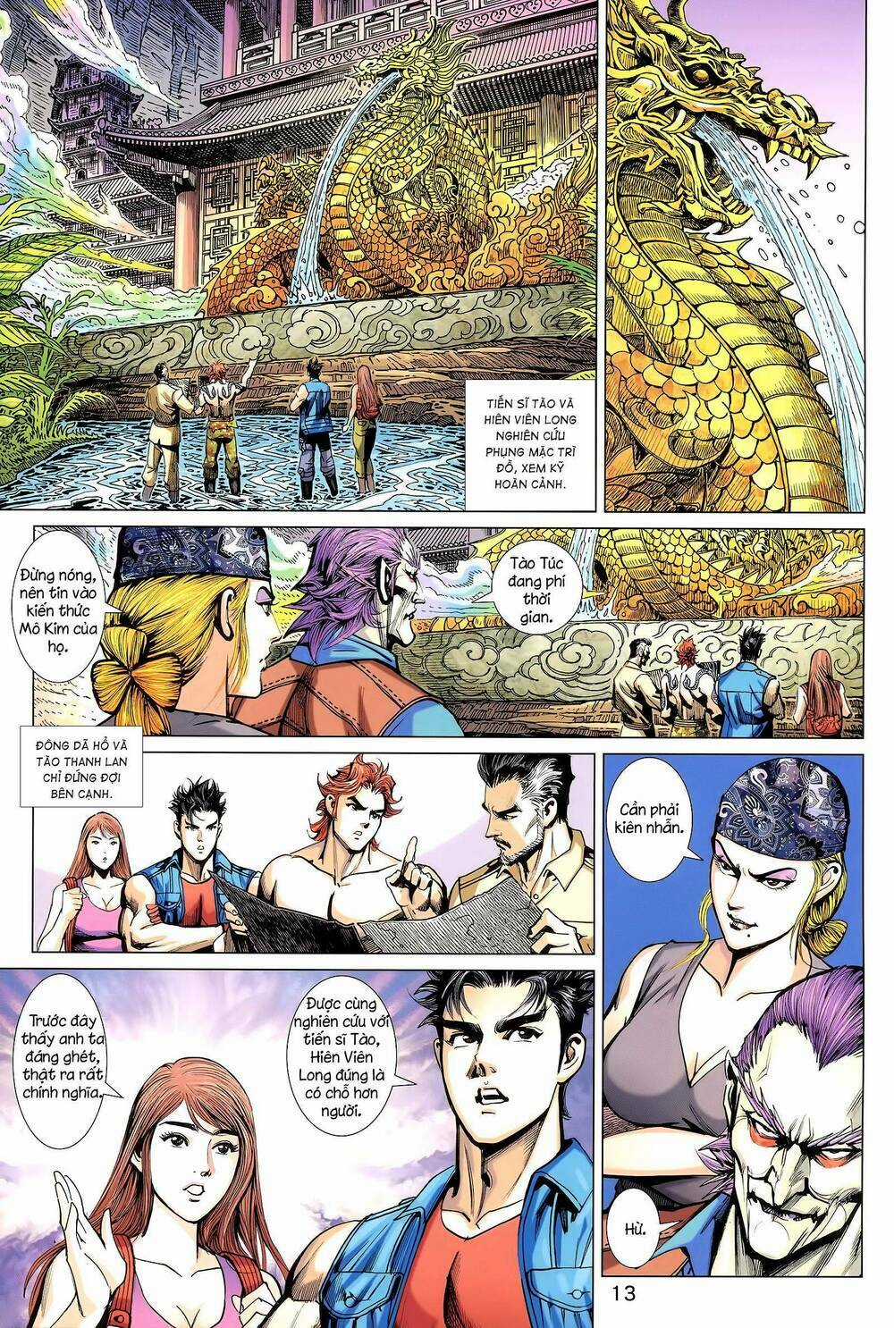 Long Hổ 5 Thế 3 Thế Cừu - Chapter 21 - Trang 13