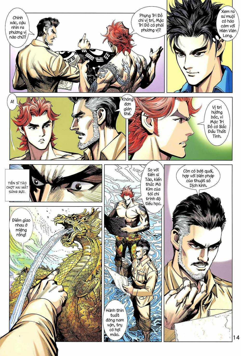 Long Hổ 5 Thế 3 Thế Cừu - Chapter 21 - Trang 14