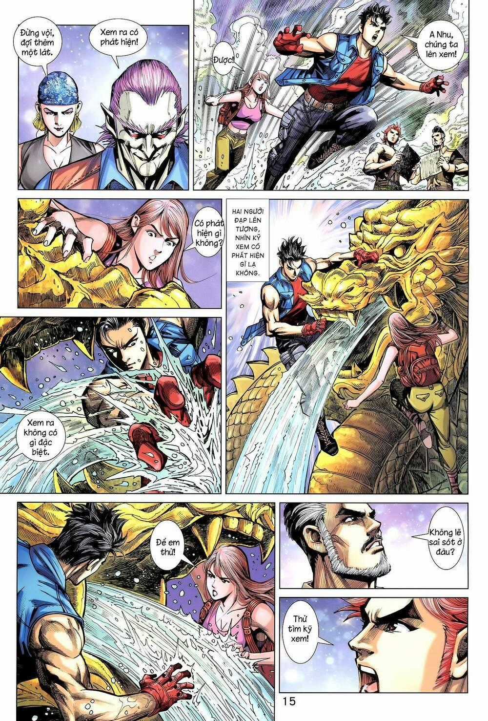 Long Hổ 5 Thế 3 Thế Cừu - Chapter 21 - Trang 15