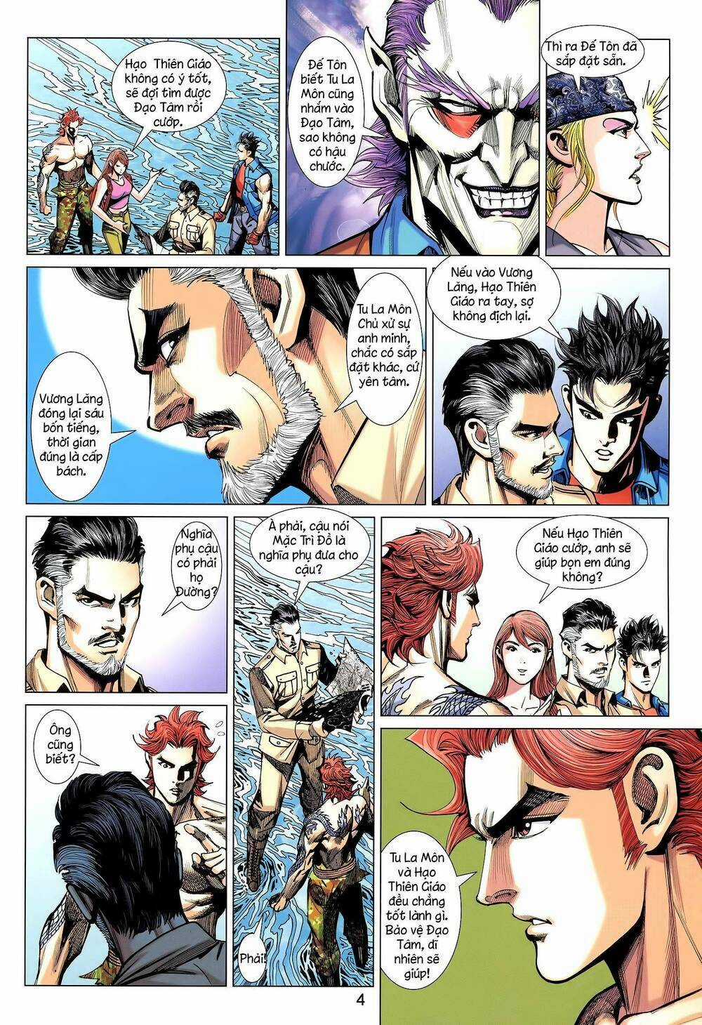 Long Hổ 5 Thế 3 Thế Cừu - Chapter 21 - Trang 4