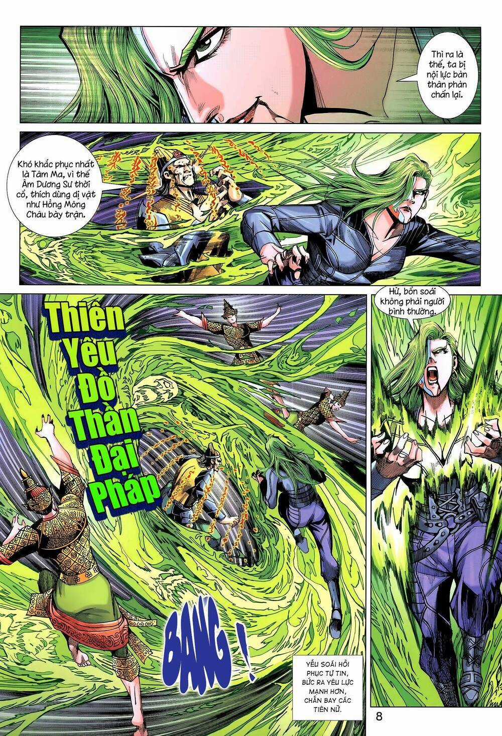 Long Hổ 5 Thế 3 Thế Cừu - Chapter 21 - Trang 8