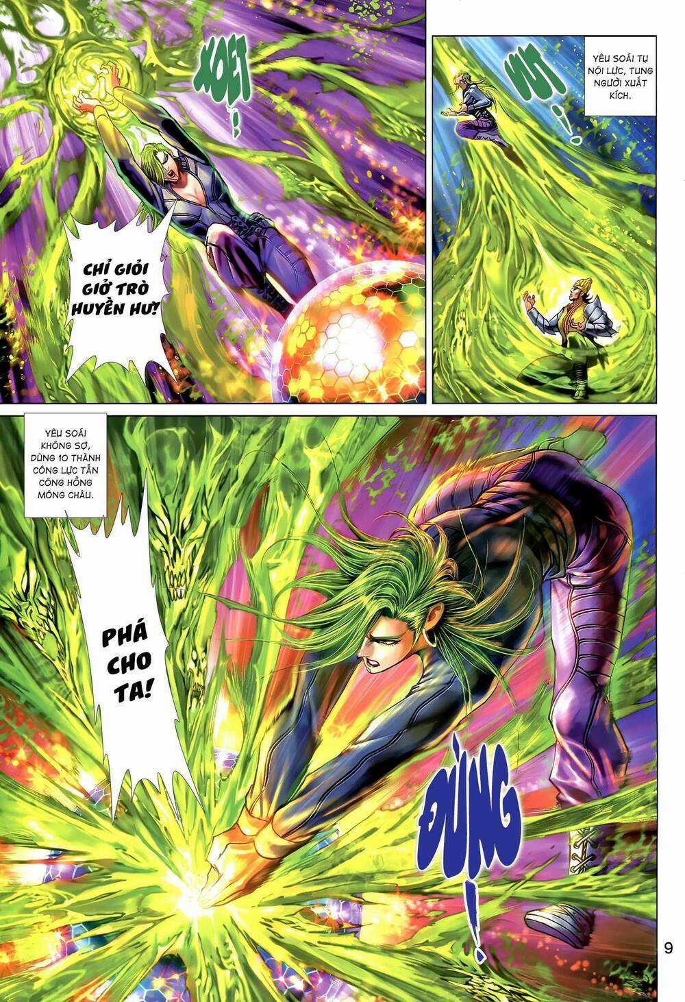 Long Hổ 5 Thế 3 Thế Cừu - Chapter 21 - Trang 9