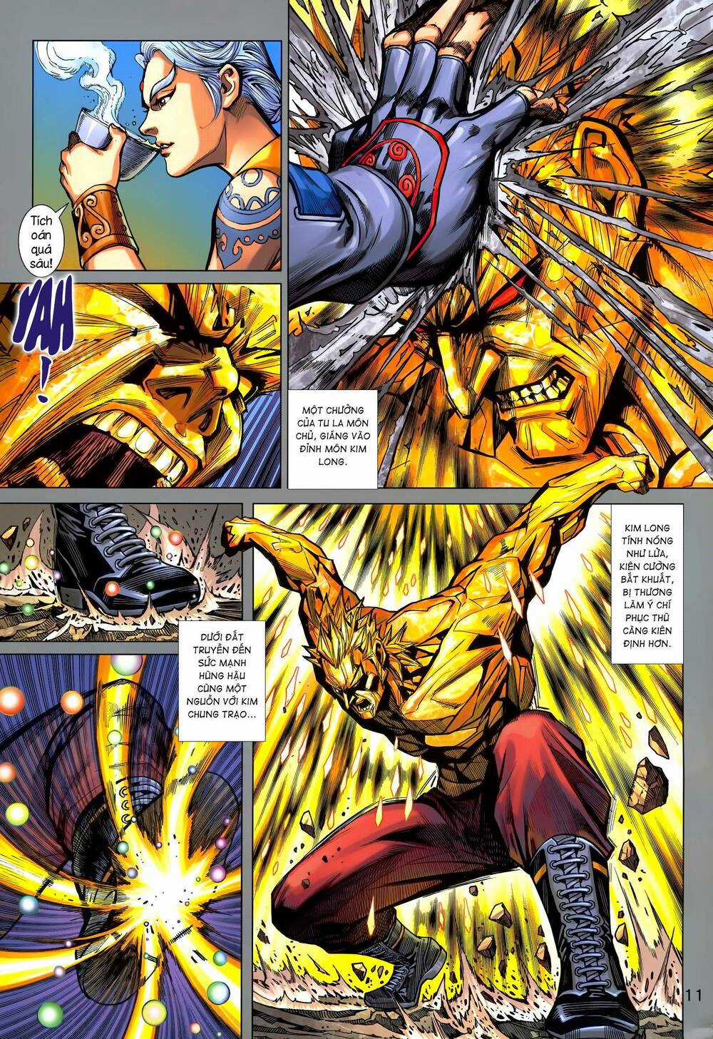 Long Hổ 5 Thế 3 Thế Cừu - Chapter 3 - Trang 11