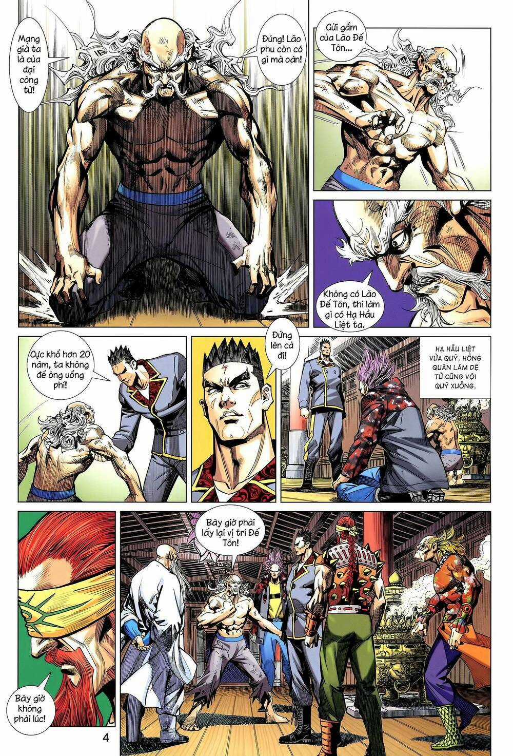 Long Hổ 5 Thế 3 Thế Cừu - Chapter 37 - Trang 4