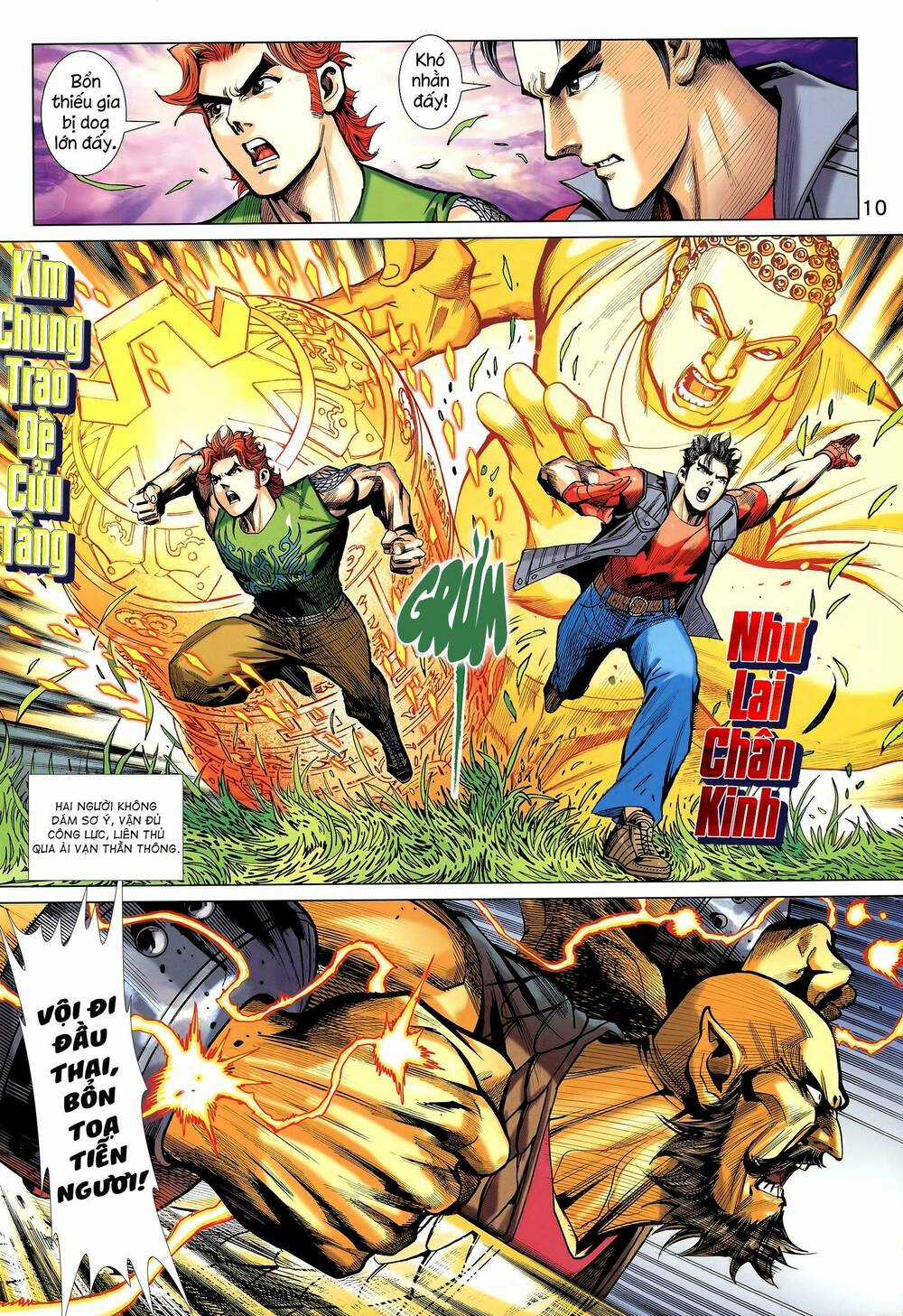 Long Hổ 5 Thế 3 Thế Cừu - Chapter 39 - Trang 10