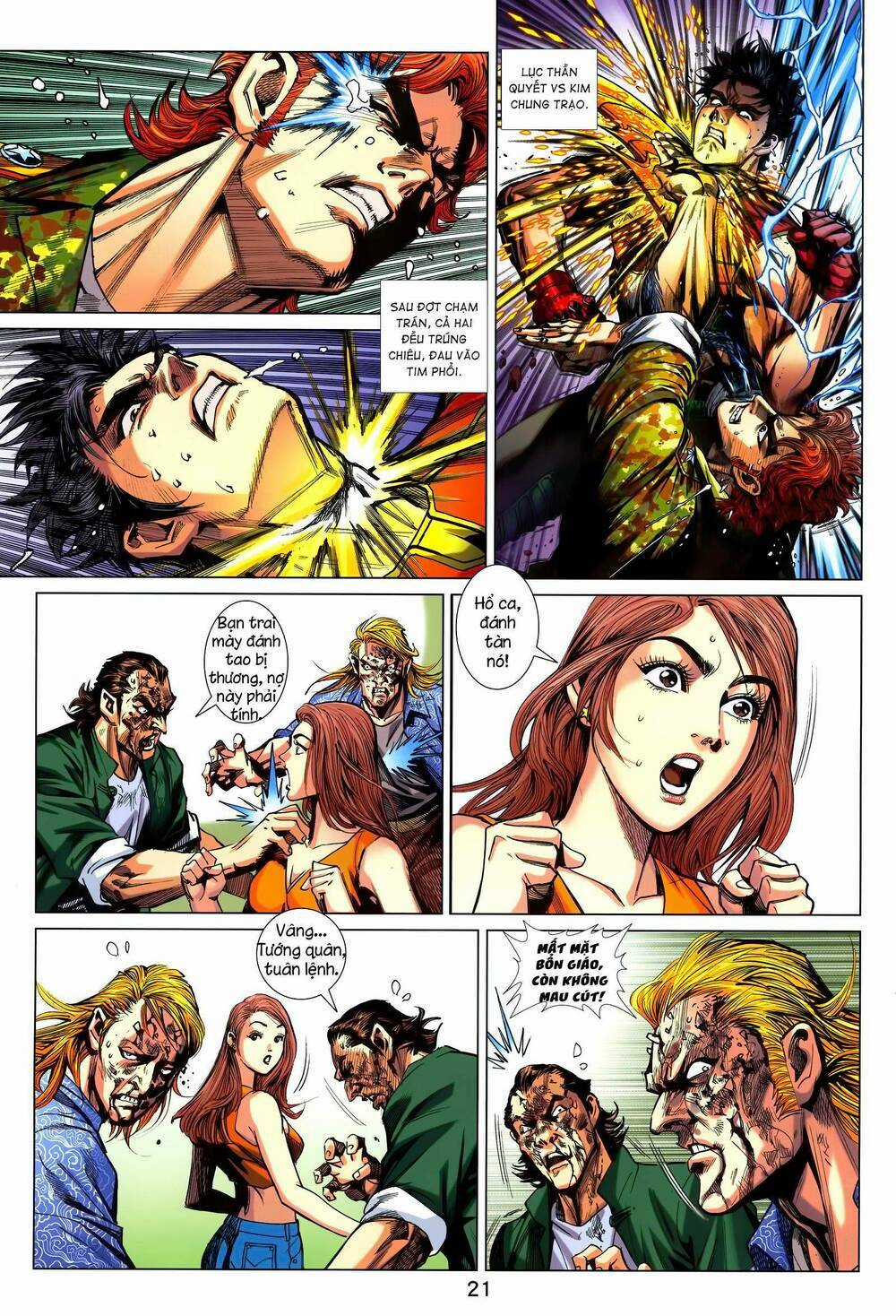 Long Hổ 5 Thế 3 Thế Cừu - Chapter 4 - Trang 6