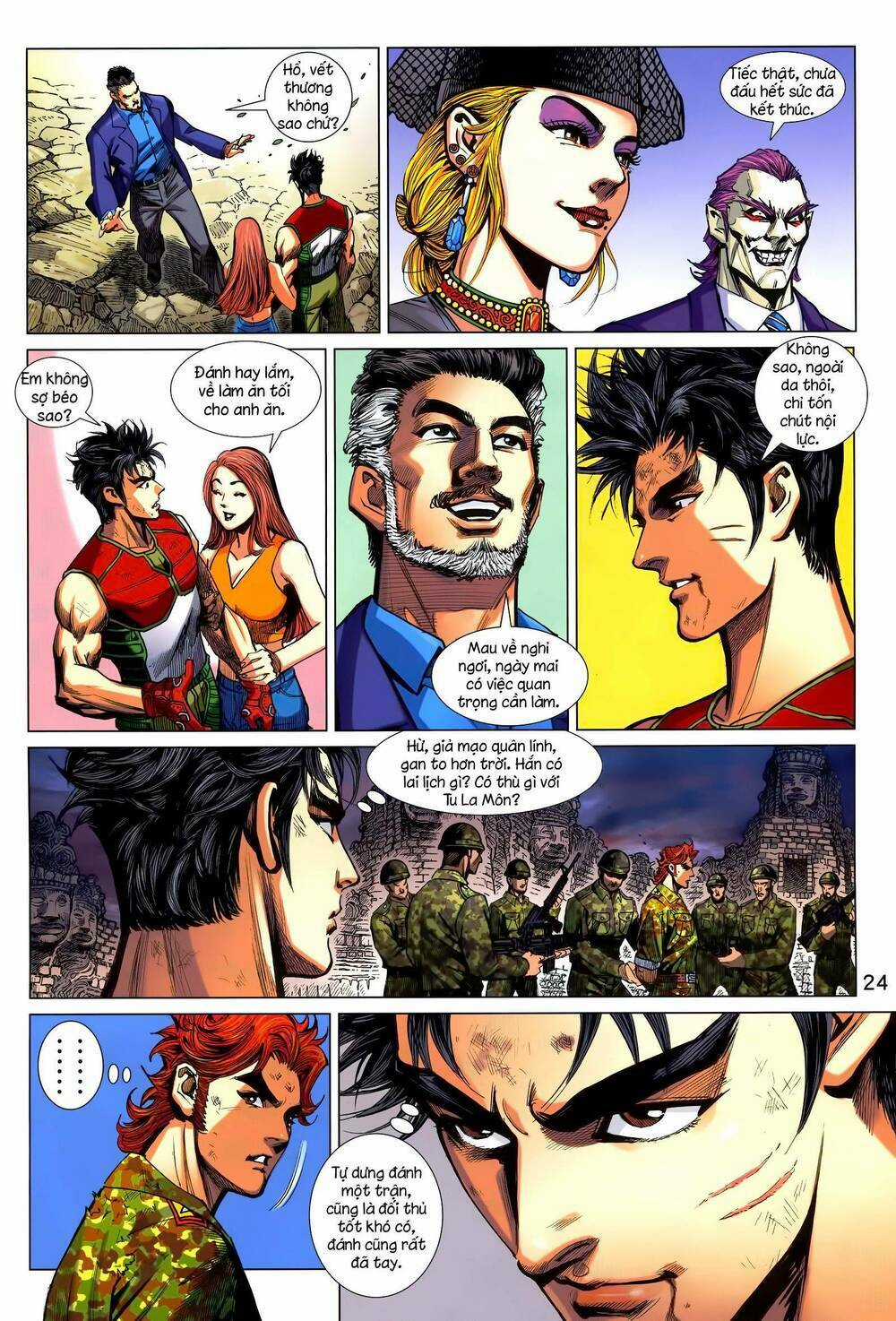 Long Hổ 5 Thế 3 Thế Cừu - Chapter 6 - Trang 8