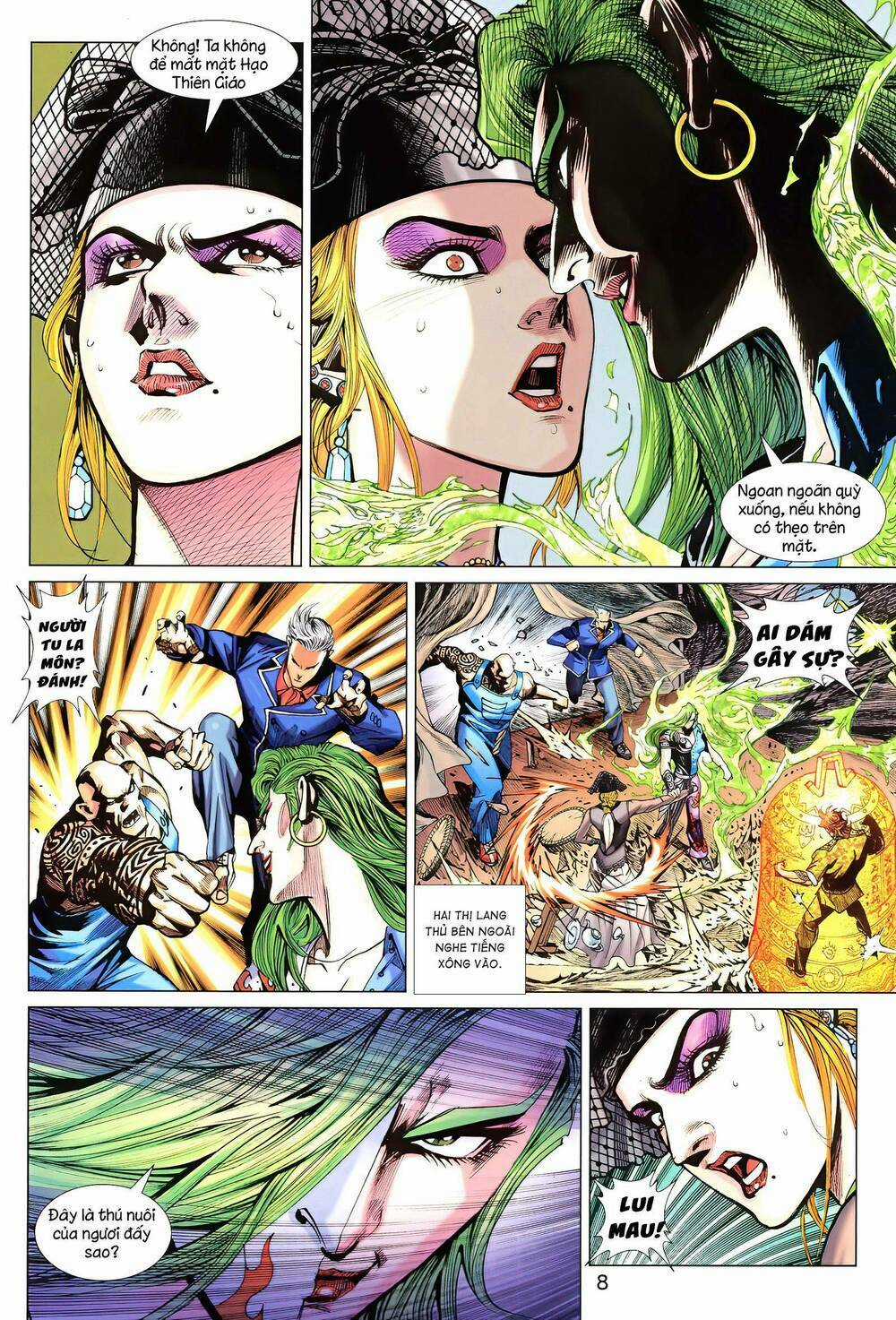 Long Hổ 5 Thế 3 Thế Cừu - Chapter 7 - Trang 7