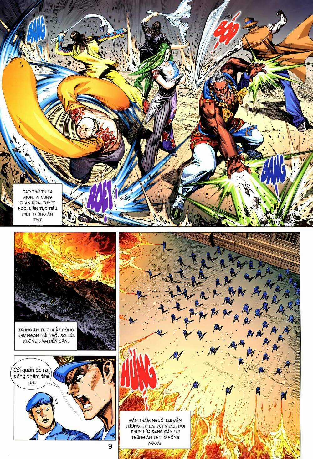 Long Hổ 5 Thế 3 Thế Cừu - Chapter 9 - Trang 8