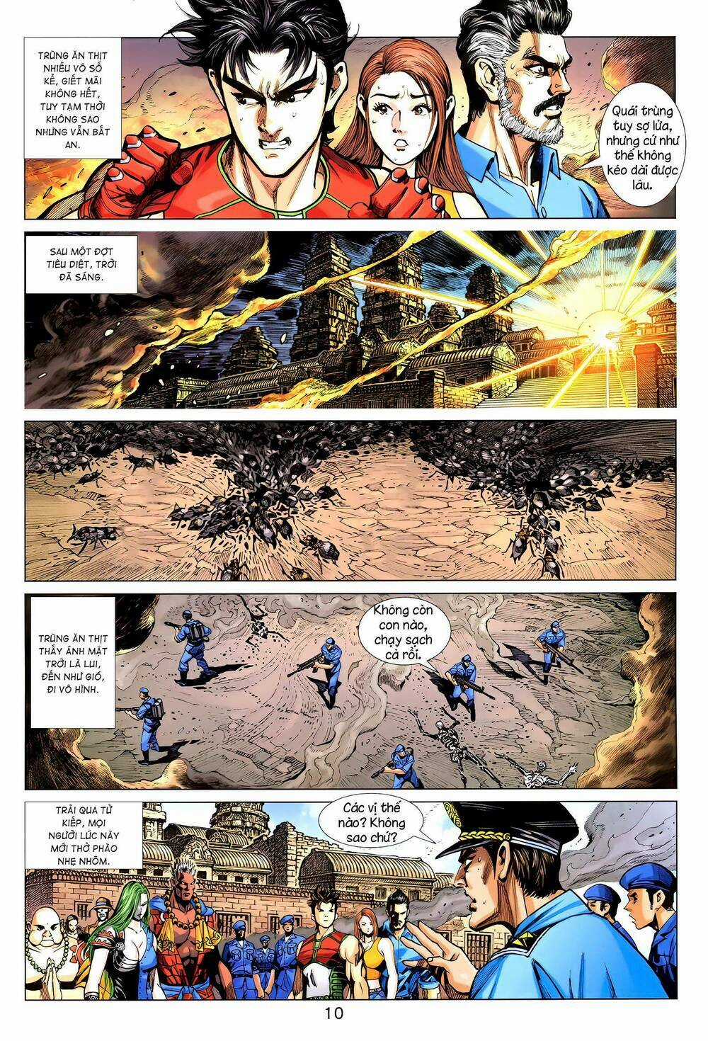 Long Hổ 5 Thế 3 Thế Cừu - Chapter 9 - Trang 9