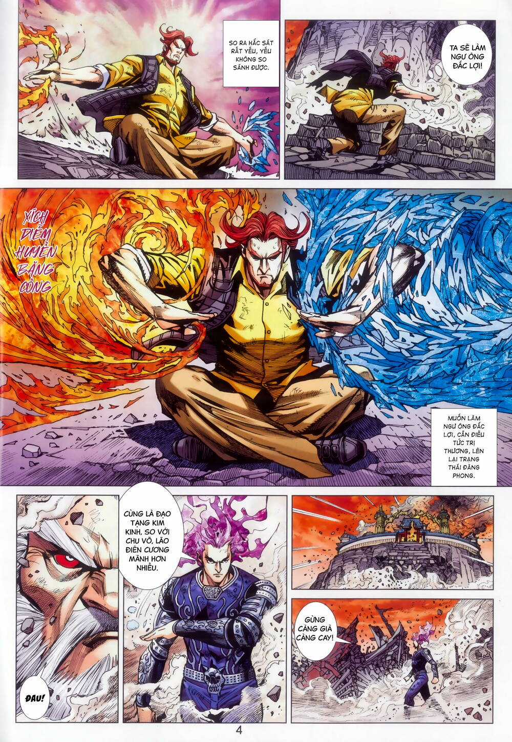 Long Hổ 5 Thế 3 Thế Cừu - Chapter 92 - Trang 4