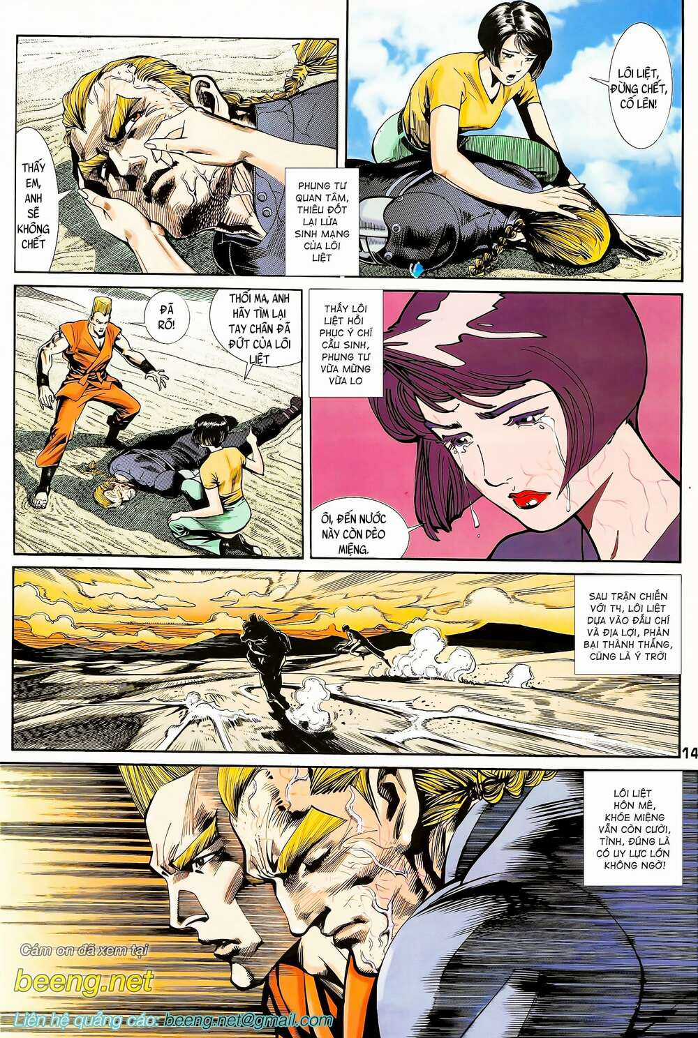Long Hổ 5 Thế - Chapter 100 - Trang 13