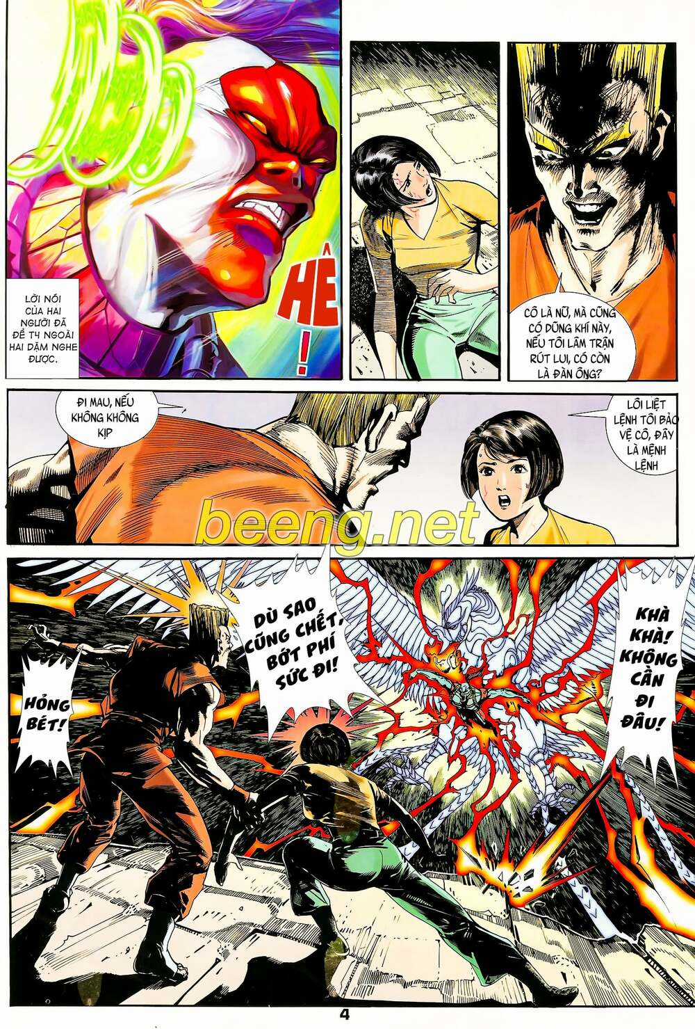 Long Hổ 5 Thế - Chapter 100 - Trang 4