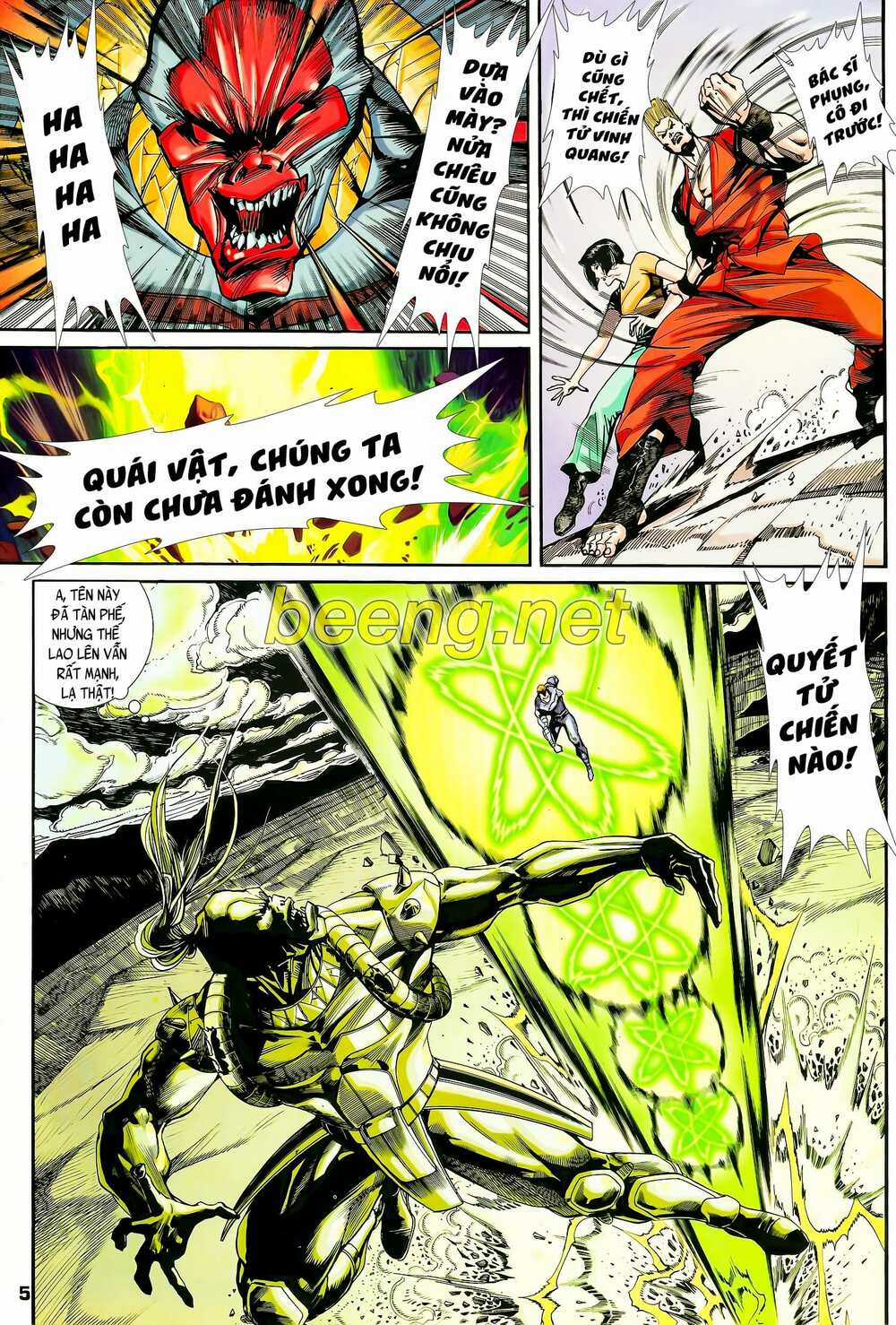 Long Hổ 5 Thế - Chapter 100 - Trang 5