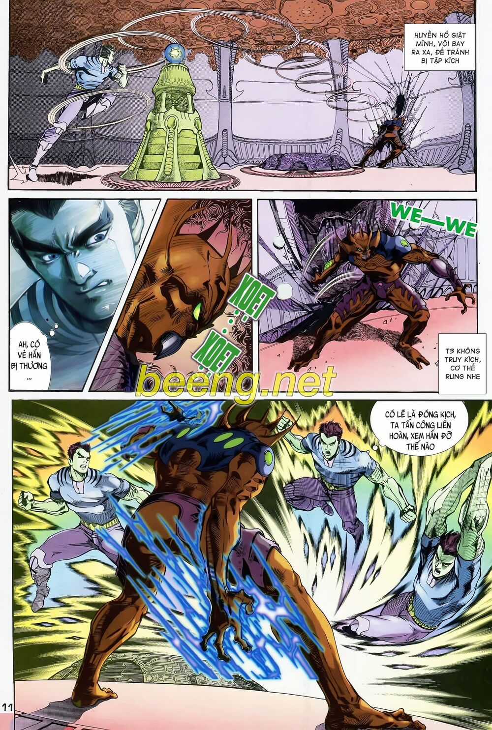 Long Hổ 5 Thế - Chapter 108 - Trang 11