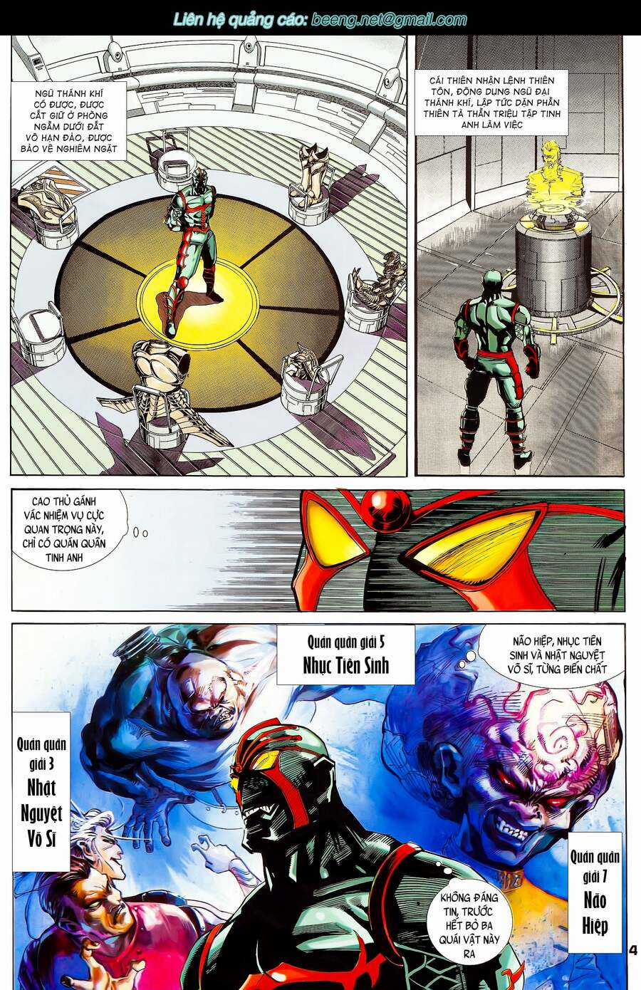 Long Hổ 5 Thế - Chapter 114 - Trang 4