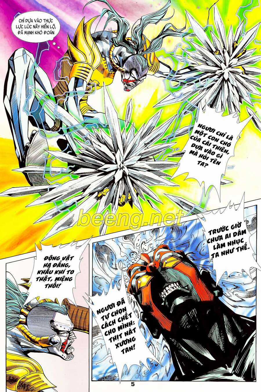 Long Hổ 5 Thế - Chapter 118 - Trang 5