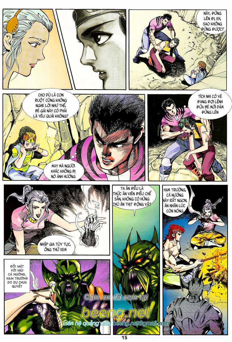 Long Hổ 5 Thế - Chapter 120 - Trang 15