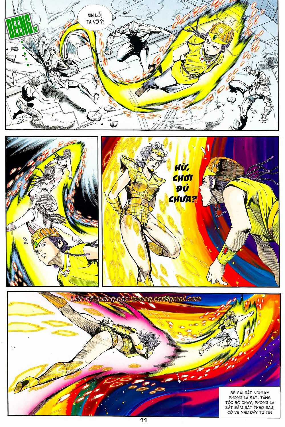 Long Hổ 5 Thế - Chapter 130 - Trang 11