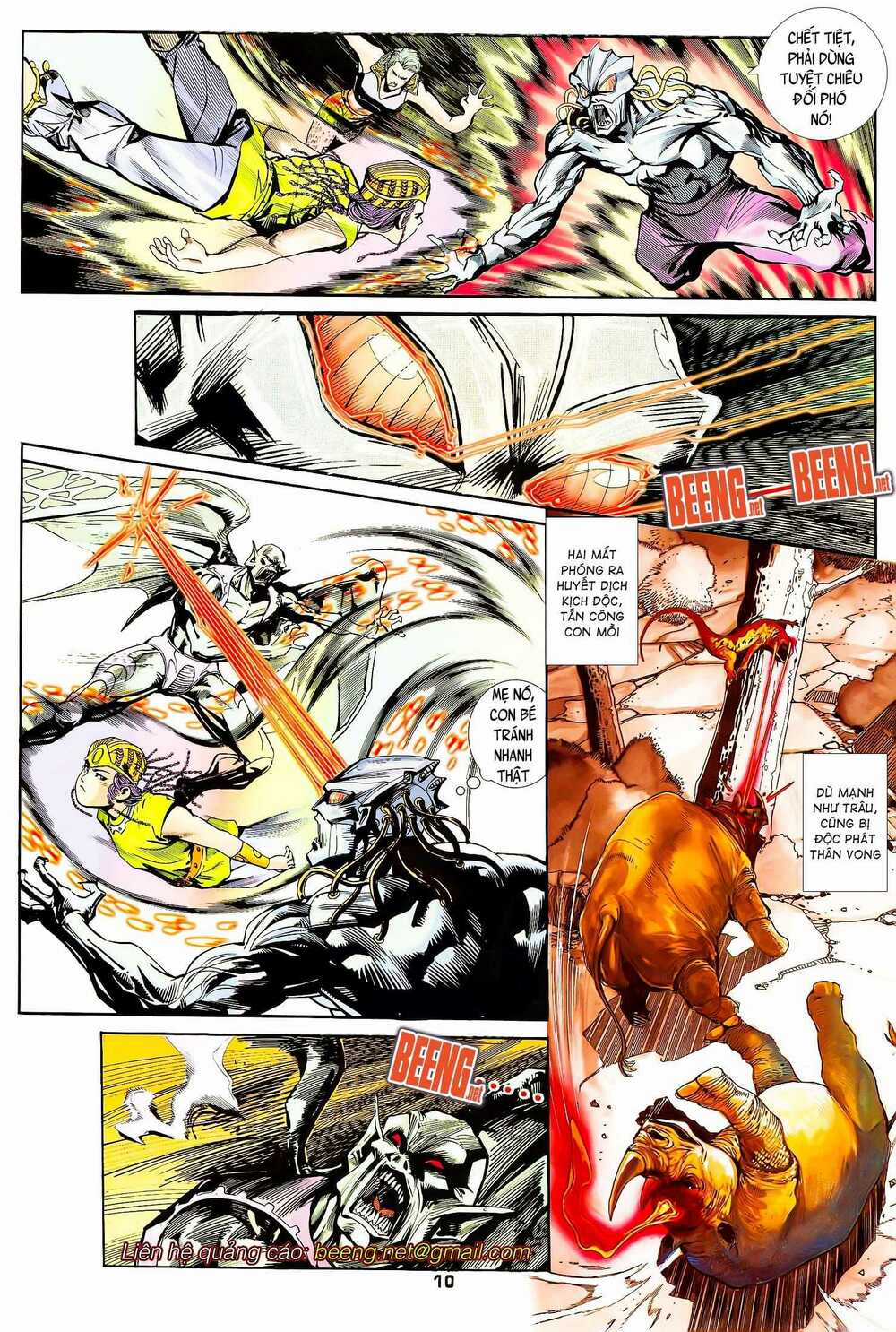 Long Hổ 5 Thế - Chapter 130 - Trang 10