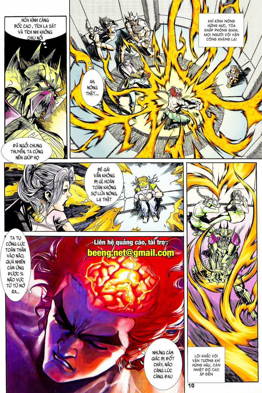 Long Hổ 5 Thế - Chapter 134 - Trang 10