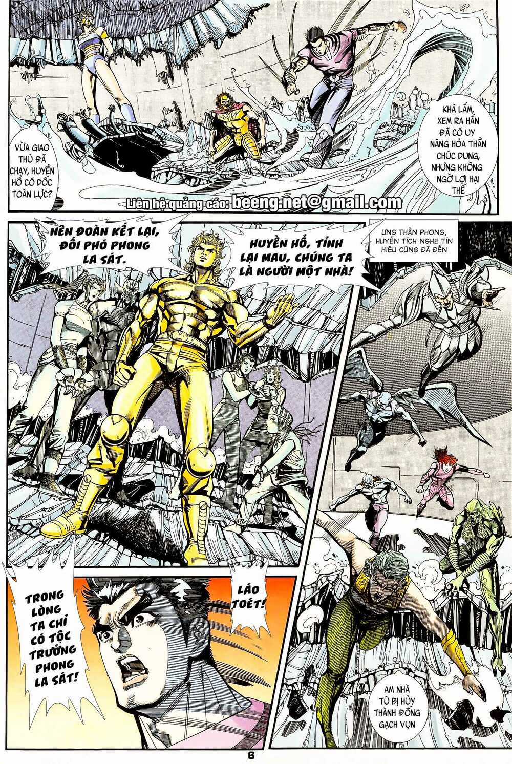 Long Hổ 5 Thế - Chapter 136 - Trang 7