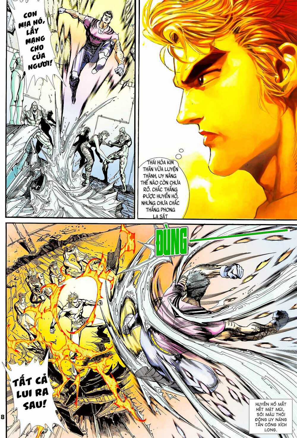 Long Hổ 5 Thế - Chapter 136 - Trang 9