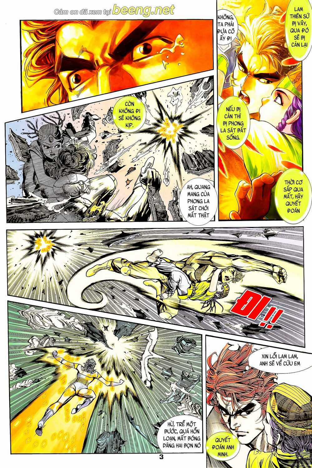 Long Hổ 5 Thế - Chapter 138 - Trang 3