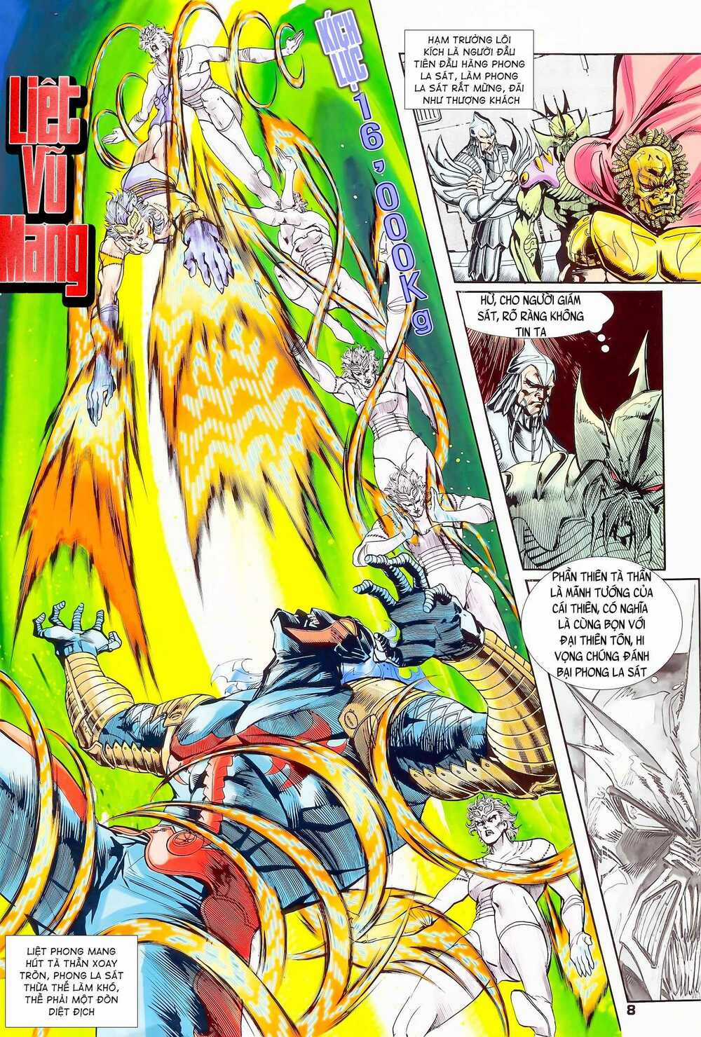 Long Hổ 5 Thế - Chapter 142 - Trang 8