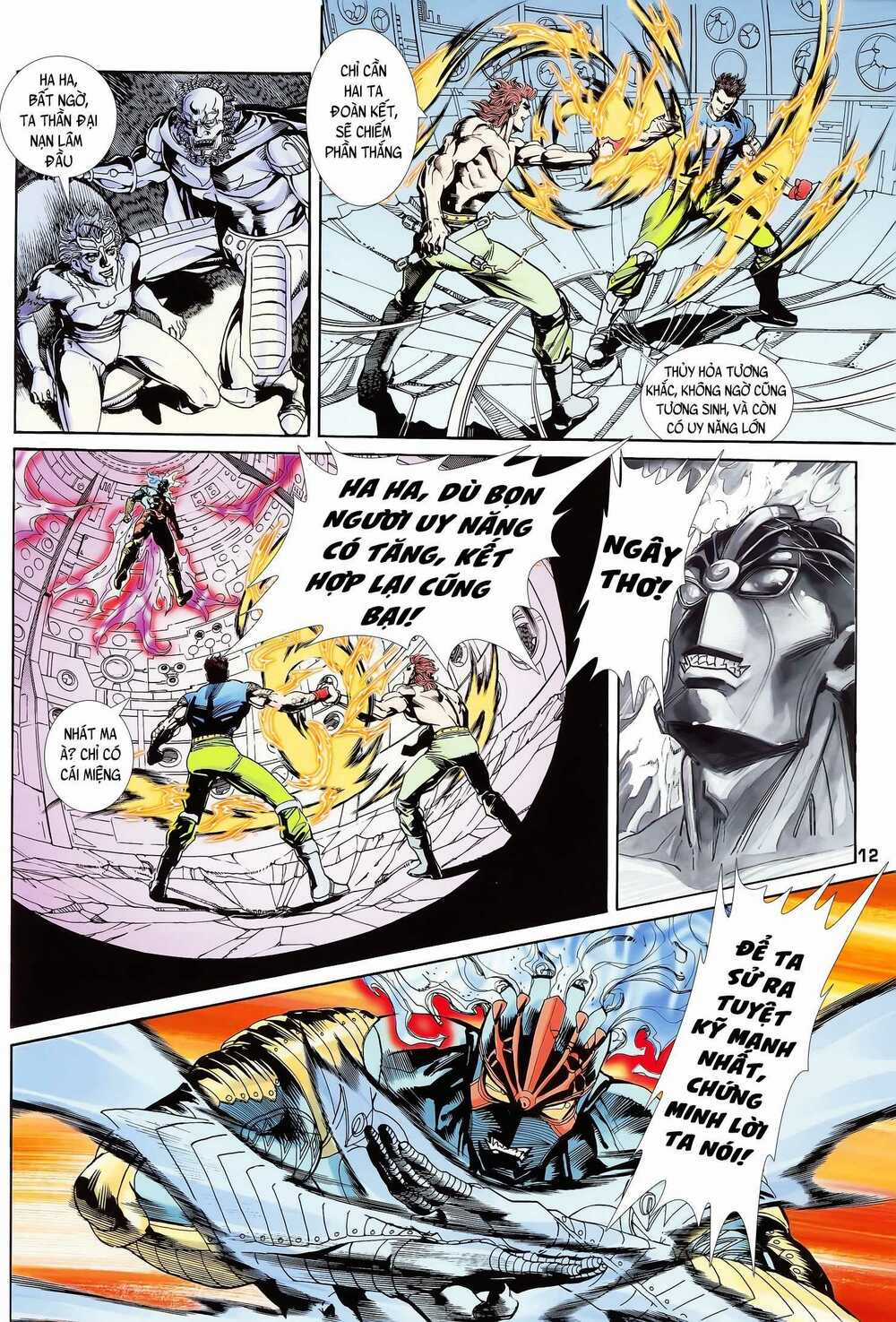 Long Hổ 5 Thế - Chapter 150 - Trang 12